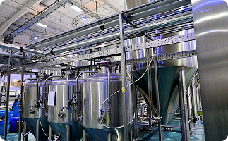 Organic waste from breweries