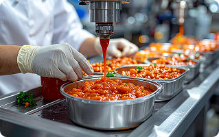 Organic waste from food processing