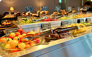 Organic waste from food and hospitality
